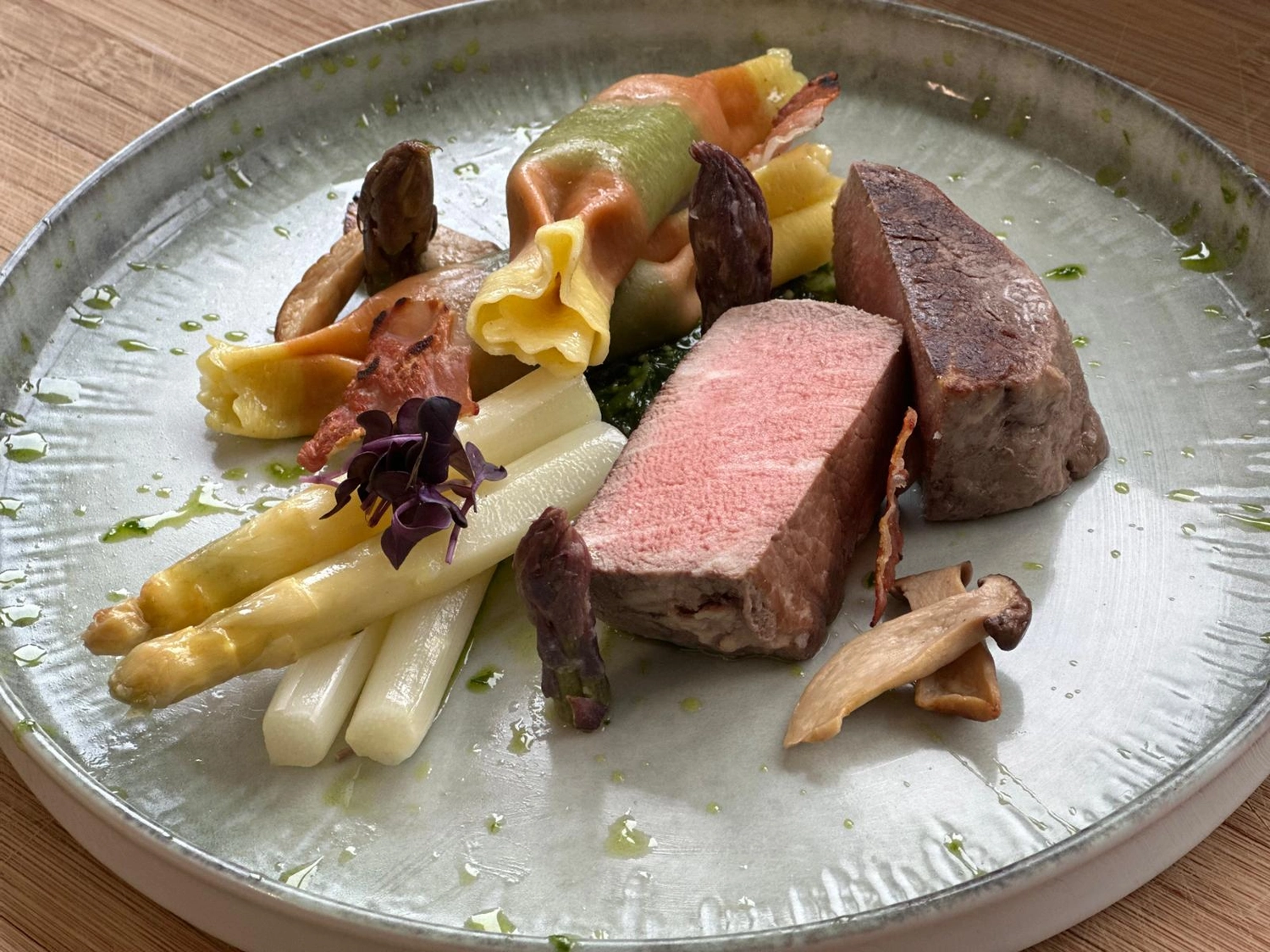 köstliches Dessert von Küchenchef Alexander Junker